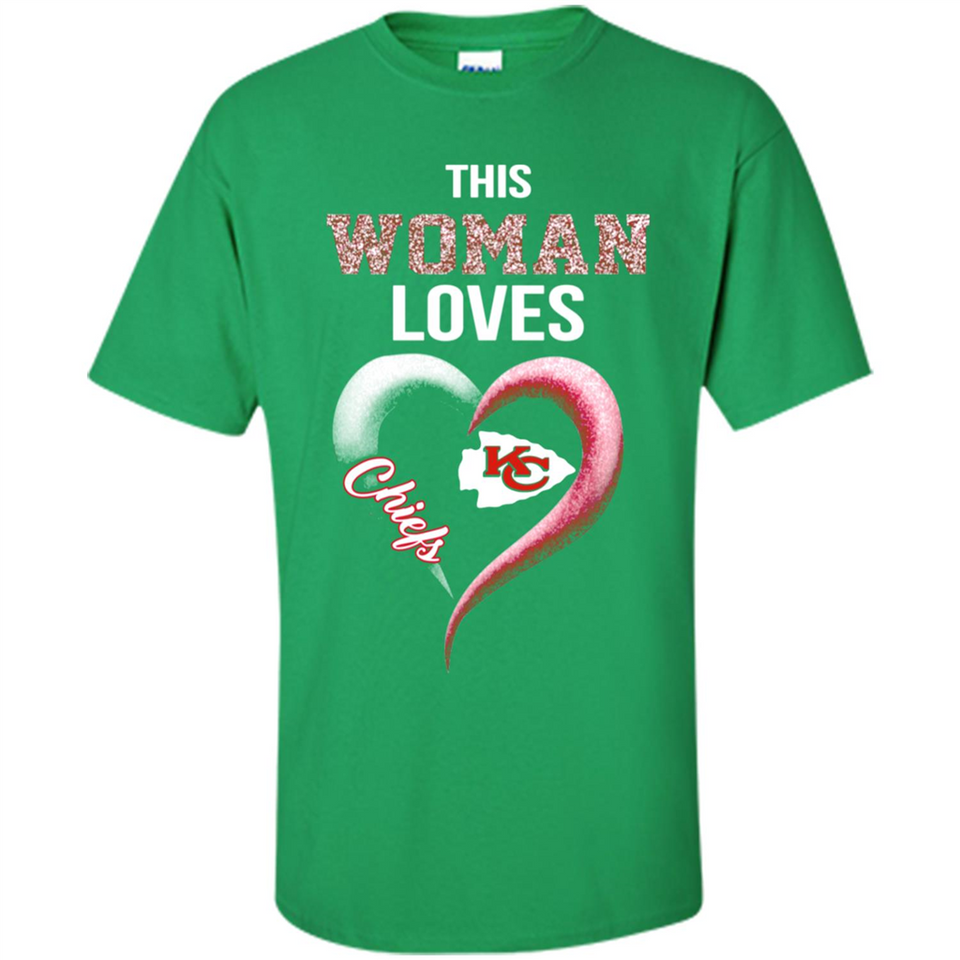 This Woman love Chiefs NFL football team - Shirt