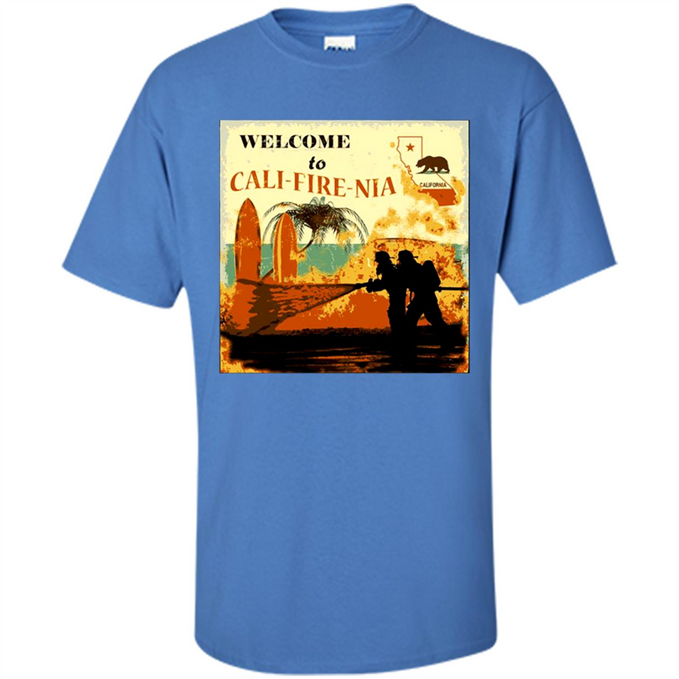 Paradise California Camp Fire Youth T-Shirt PINGPONG - Shirt