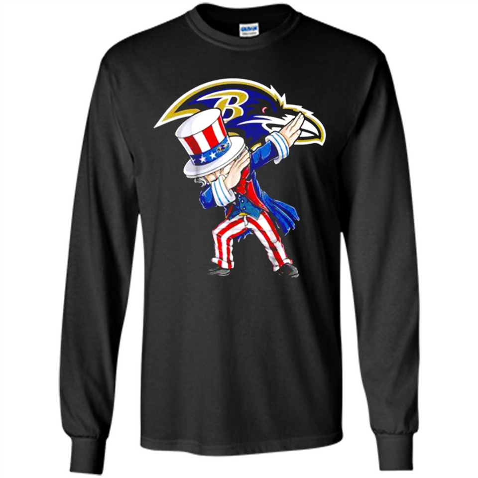 NFL BALTIMORE RAVENS UNCLE SAM DABBING INDEPENDENCE DAY
