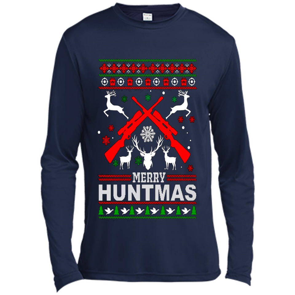 Merry Huntmas Christmas sweater PINGPONG