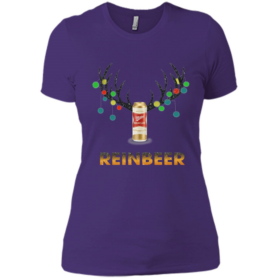 Reinbeer Miller High Life Christmas sweater Canvas USA