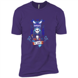 Charlotte Hornets Halloween The Nightmare Before Christmas - Premium Short Sleeve T-Shirt