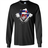 Cleveland Indians And Superman Fans - Long Sleeve T-Shirt