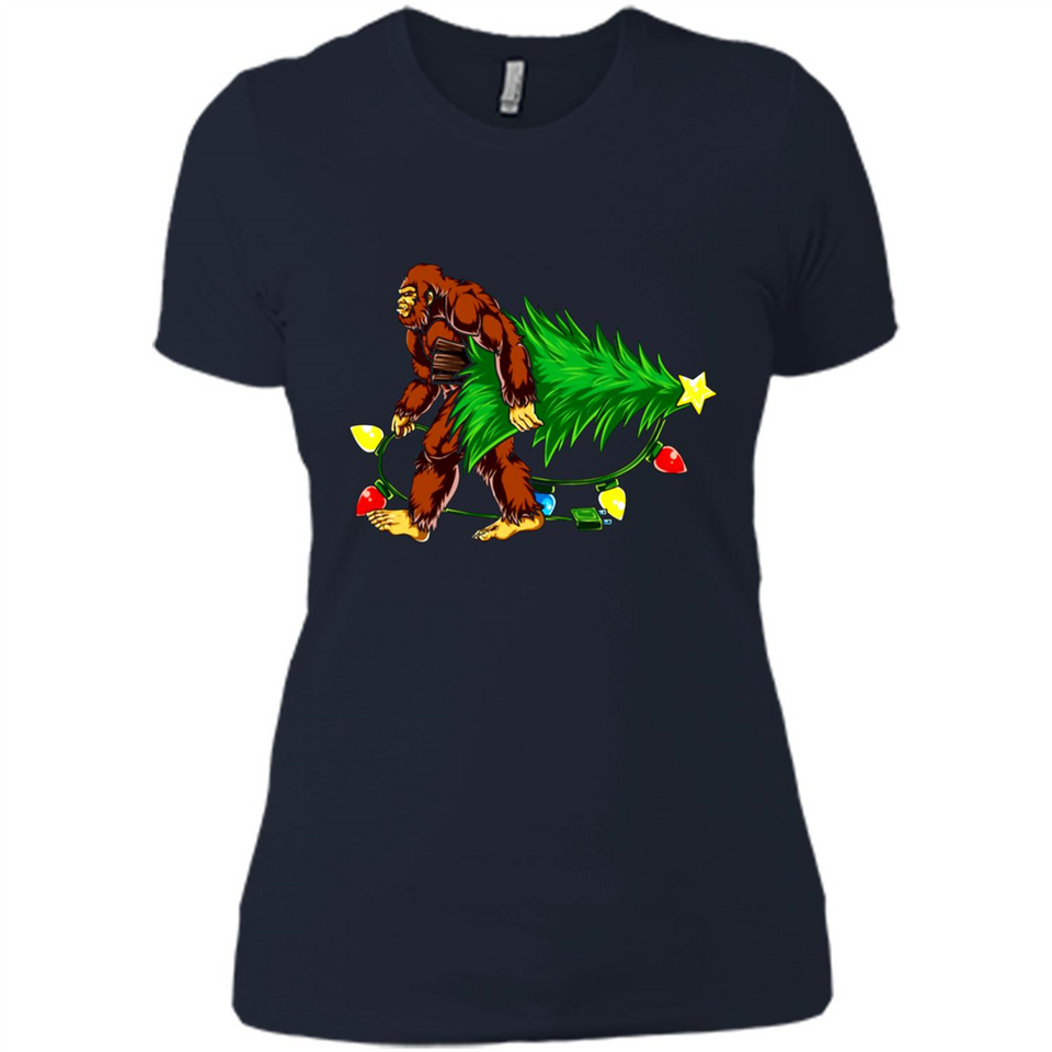 Hugging Christmas Tree Bigfoot PING PONG