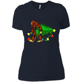 Hugging Christmas Tree Bigfoot PING PONG