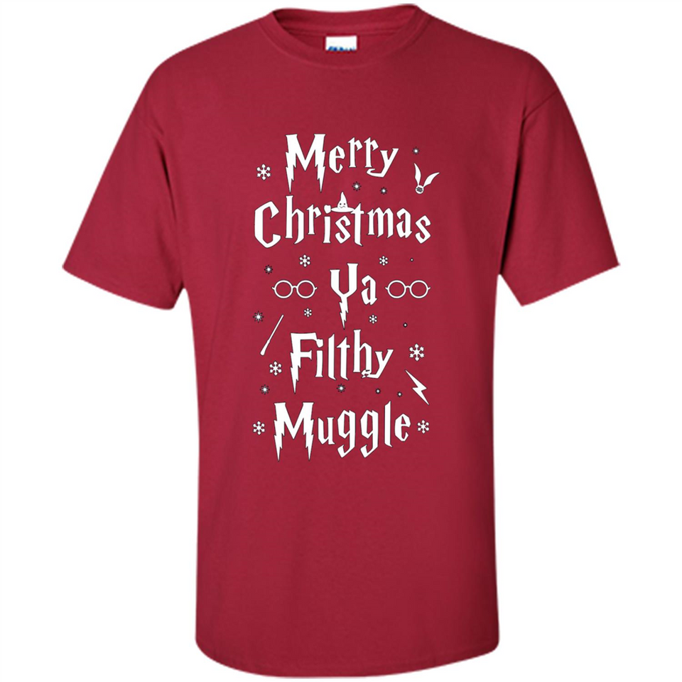 Merry Christmas Ya Filthy Muggle Christmas Sweatshirt PINGPONG