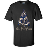 New York Giants NFL Football Team Logo Christmas Tree T-Shirt - Shirt