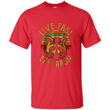 Live fast eat trash bear vintage camping PINGPONG