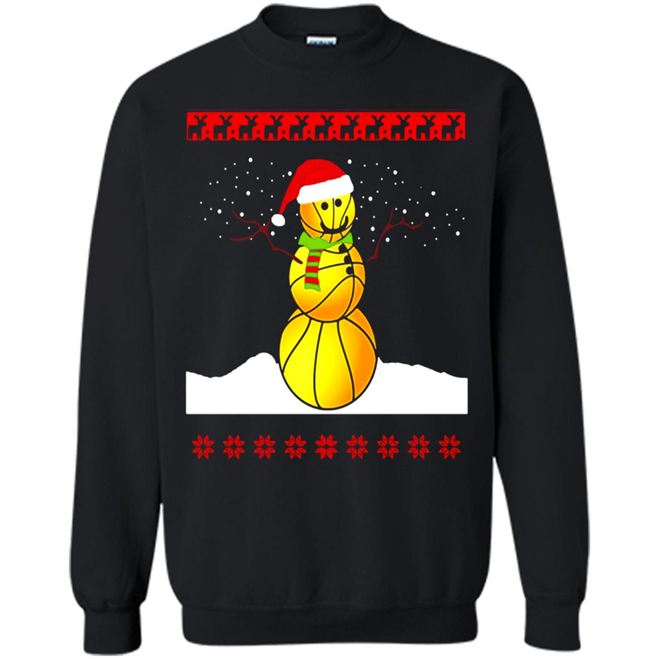 Basketball Santa Funny Christmas - Sweatshirt