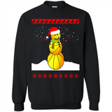 Basketball Santa Funny Christmas - Sweatshirt