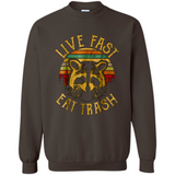 Live fast eat trash bear vintage camping PINGPONG