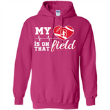 Stanford Cardinal Football My Heart is on that Field - Hoodie