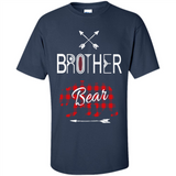 Brother Shirt Buffalo Plaid Family Camping Bear Tee - Shirt