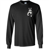 Husky Pocket - Long Sleeve T-Shirt