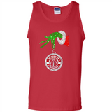 Funny Washington Wizards Glitter Grinch Monogram Ornament Christmas - Tank Top