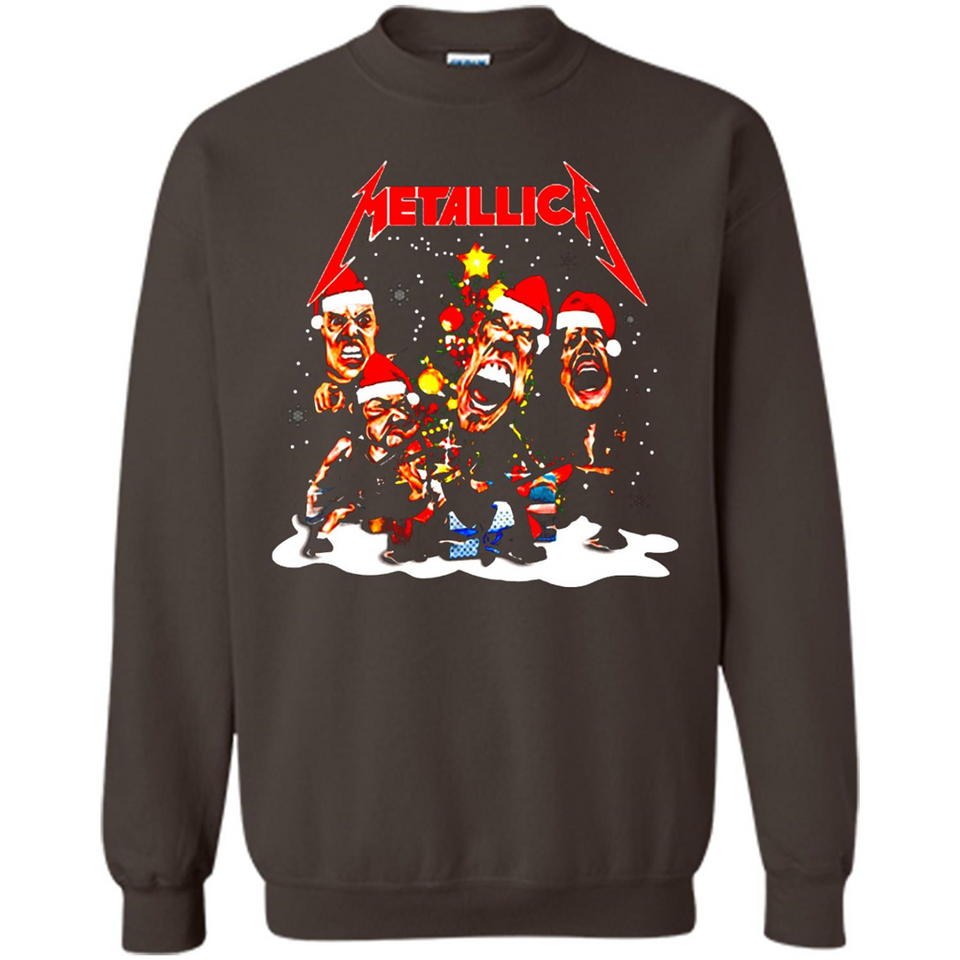 Metallica christmas sweatshirt hoodie long PINGPONG - Sweatshirt