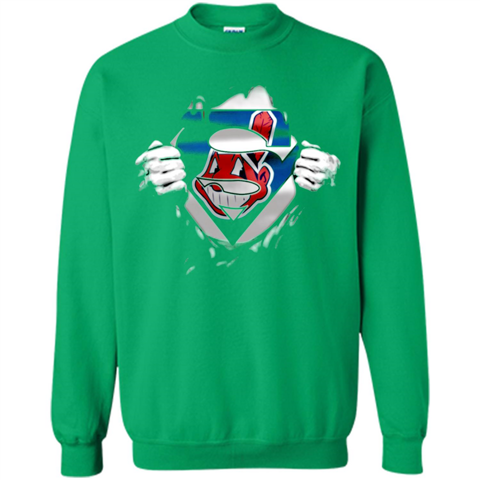 Cleveland Indians And Superman Fans - Sweatshirt