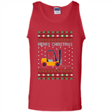 Merry Christmas Forklift ugly sweatshirt PINGPONG