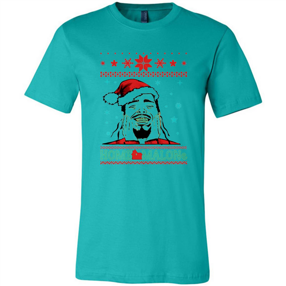 Home Malone Christmas Sweater PINGPONG - Canvas Unisex T-Shirt