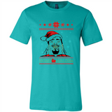 Home Malone Christmas Sweater PINGPONG - Canvas Unisex T-Shirt