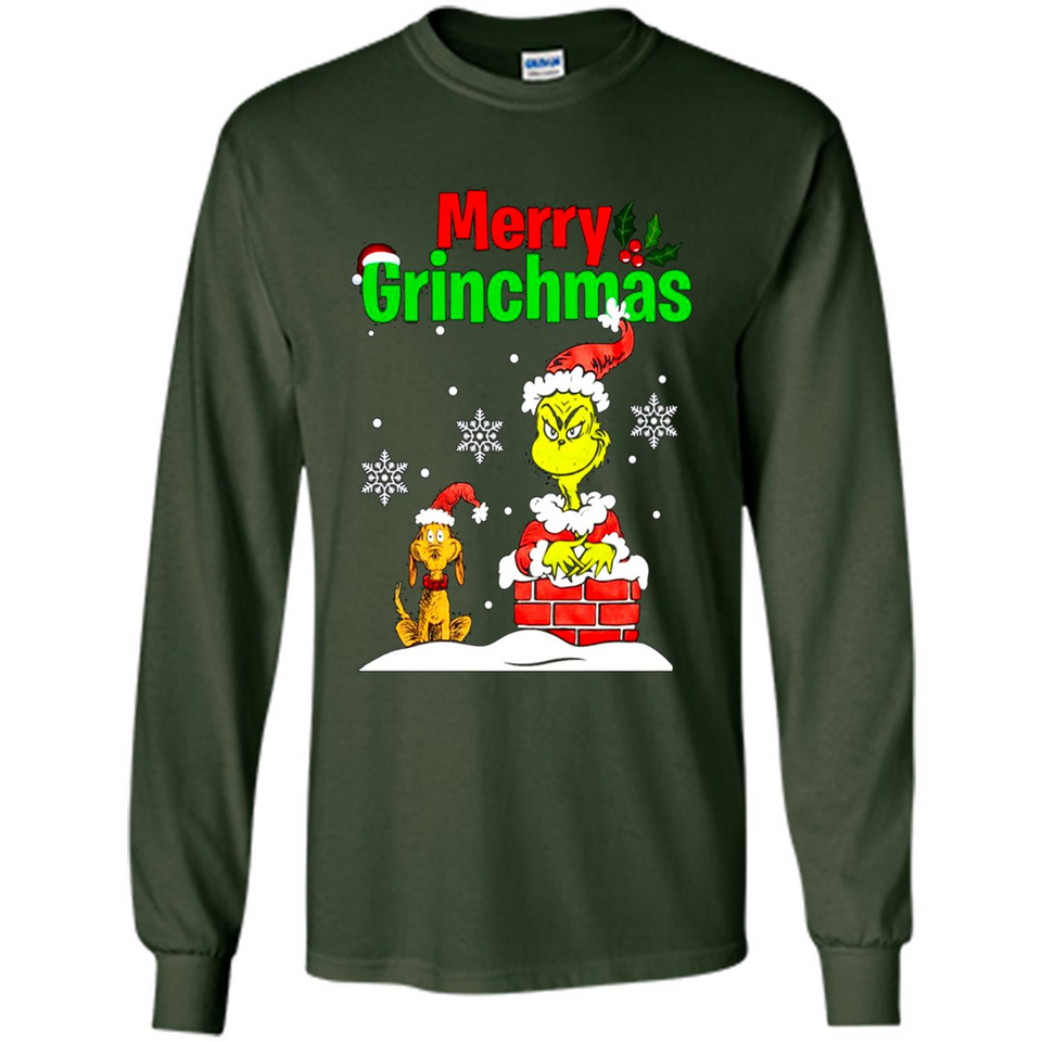 Merry Grinchmas Not Merry Christmas sweater PINGPONG