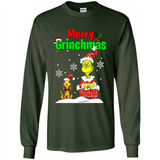 Merry Grinchmas Not Merry Christmas sweater PINGPONG
