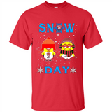 Snow Day Shirt For Brooklyn Nets Vs Minion Fans pingpong