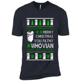 Merry Christmas You Filthy Whovian ugly sweater PINGPONG