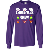 Christmas Crew Gifts Santa Elves Reindeer - Long Sleeve T-Shirt