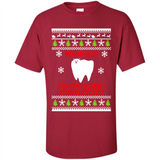 Molar bear fighting against enamel cruelty Christmas - Shirt
