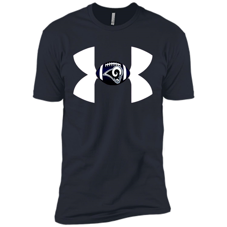 Los Angeles Rams Under Armour Logo - Premium Short Sleeve T-Shirt