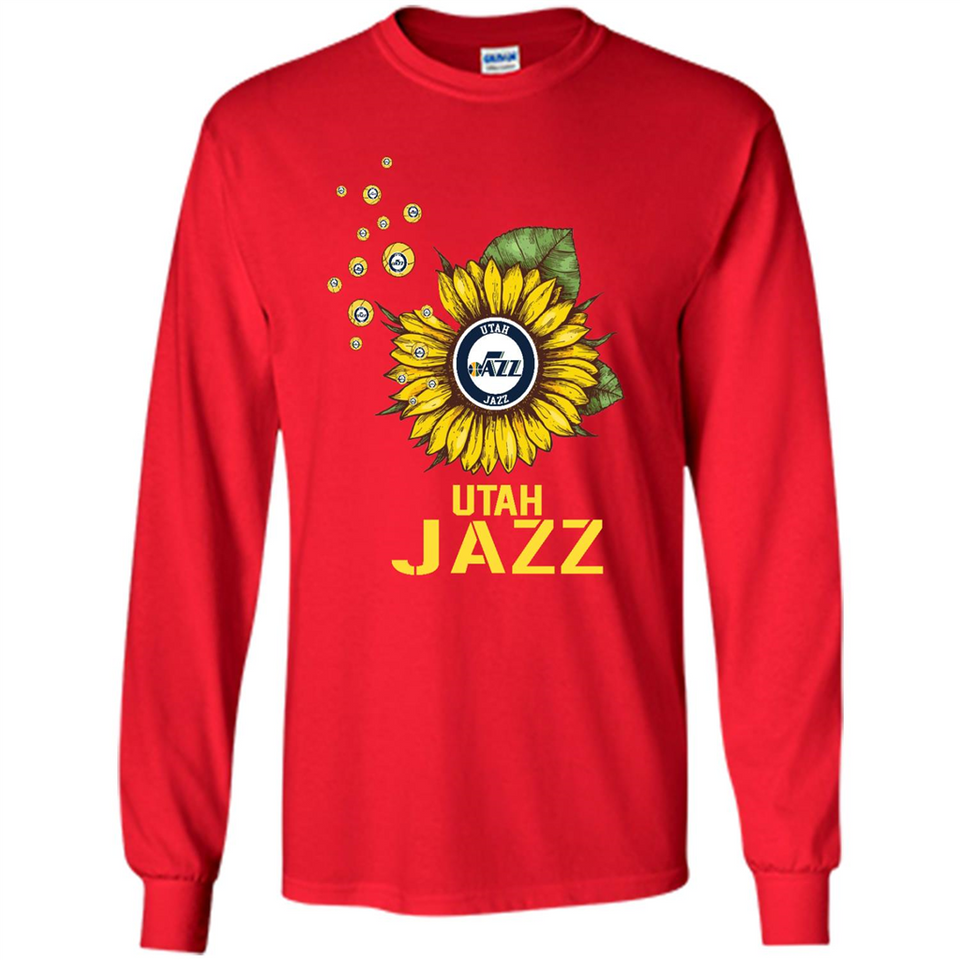 Utah Jazz Basketball Sunflower