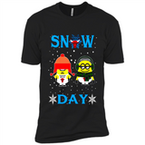 Snow Day Shirt For Chicago Bulls Vs Minion Fans pingpong