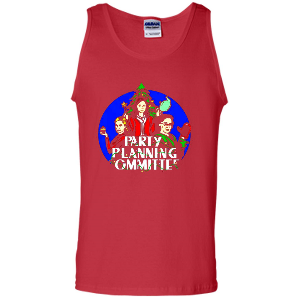Party Planning Committee Christmas T-Shirt - Tank Top