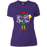 Let's Get Elfed Up Drinking Beer Christmas PINGPONG