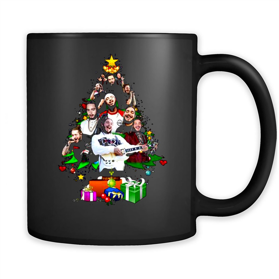 Post Malone Christmas Tree Sweater PINGPONG