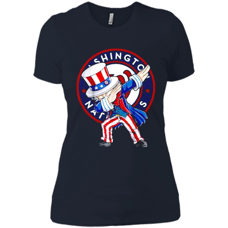 MLB WASHINGTON NATIONALS UNCLE SAM DABBING INDEPENDENCE DAY