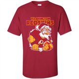 Grumpy Santa Claus Washington Redskins Football Team PINGPONG