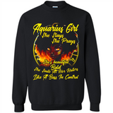 Aquarius Girl She Slays She Prays Zodiac Sign PINGPONG