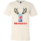 Keystone Light reinbeer Christmas - Canvas Unisex T-Shirt