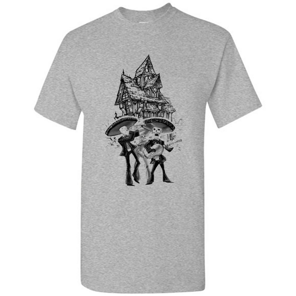 Mariachi Skeleton Shirt Dia De Los Muertos Tequila - Shirt