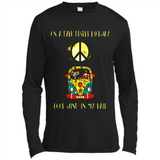 Peace-On A Dark Desert Highway Cool Wind In My Hair Shirt PINGPONG - Canvas Long Sleeve T-Shirt
