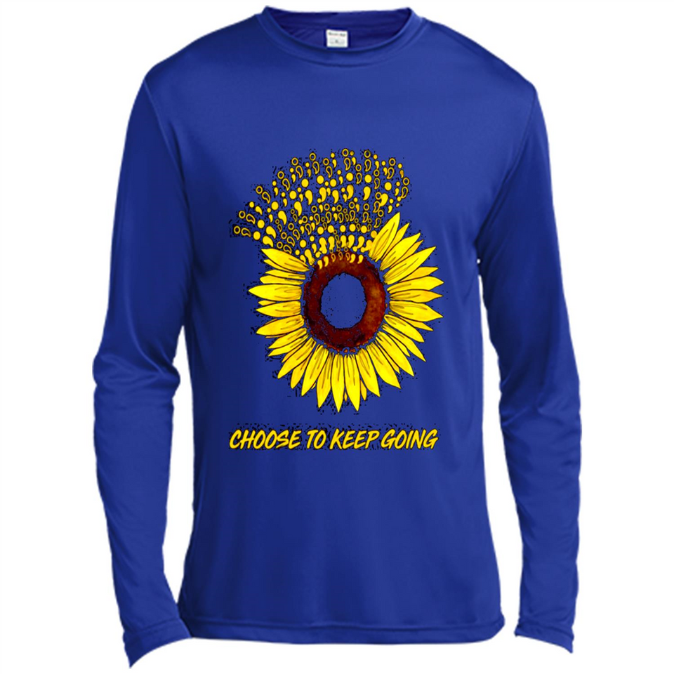 Semicolon Sunflower choose to keep going PINGPONG