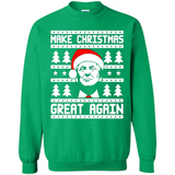 Fabulous Make Christmas Great Again Trump Ugly Christmas - Sweatshirt
