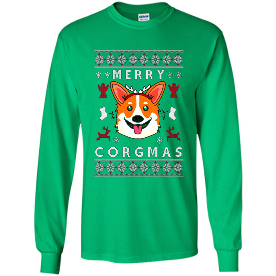Merry Corgmas Christmas Corgi Christmas Sweatshirt 1 PINGPONG
