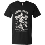 Kungfu Martial Arts Fight Apparel - Men's V-Neck