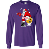 Tampa Bay Buccaneers Santa Claus Toilet