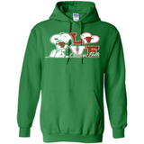 Snoopy loves NBA Chicago Bulls - Hoodie