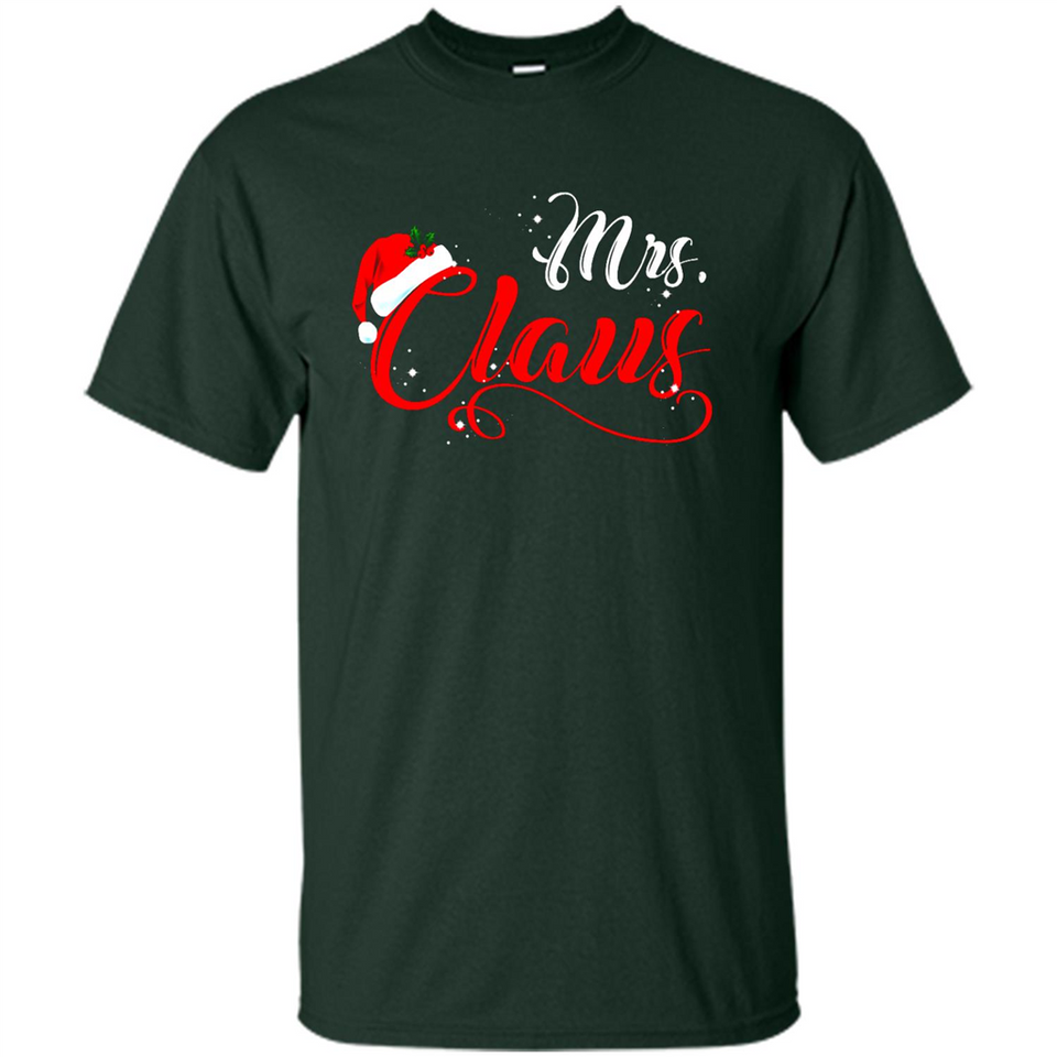 Mrs. Claus Santa Claus Merry Xmas T-Shirt - Shirt