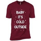 Baby It’s Cold Outside Christmas - Premium Short Sleeve T-Shirt